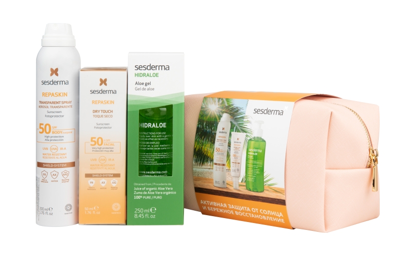 ПРОМОНАБОР SESDERMA: REPASKIN DRY TOUCH + REPASKIN SPRAY SPF50