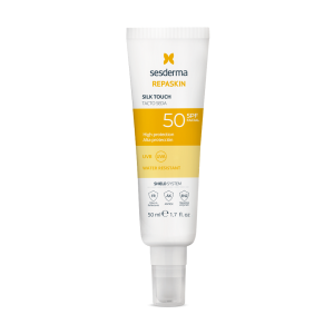 REPASKIN SILK TOUCH SPF50 Средство солнцезащитное с нежностью шелка для лица