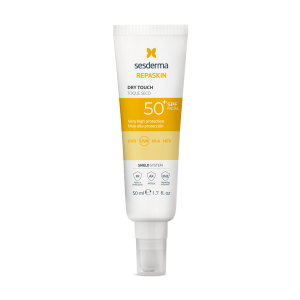 REPASKIN DRY TOUCH SPF50 Средство солнцезащитное с матовым эффектом для лица