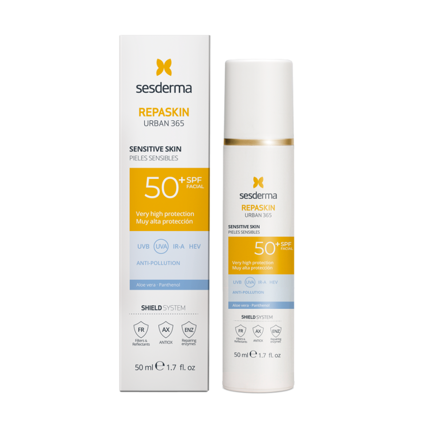 REPASKIN URBAN 365 Sensitive skin SPF50 Средство солнцезащитное для чувствительной кожи