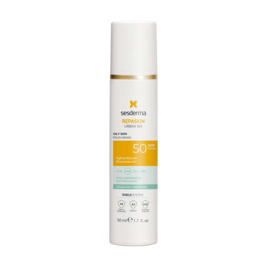 REPASKIN URBAN 365 Oily skin SPF50 Средство солнцезащитное для жирной кожи 