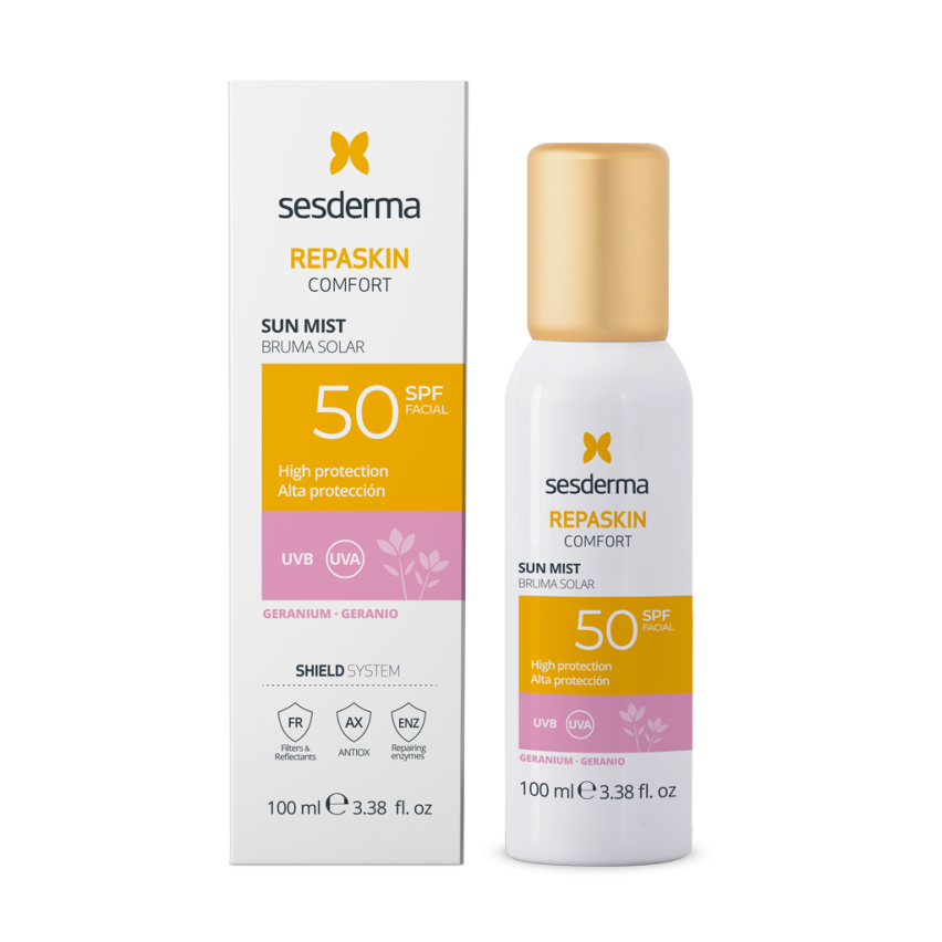 REPASKIN MIST SOLAR GERANIO –  Спрей-мист липосомальный (Герань)
