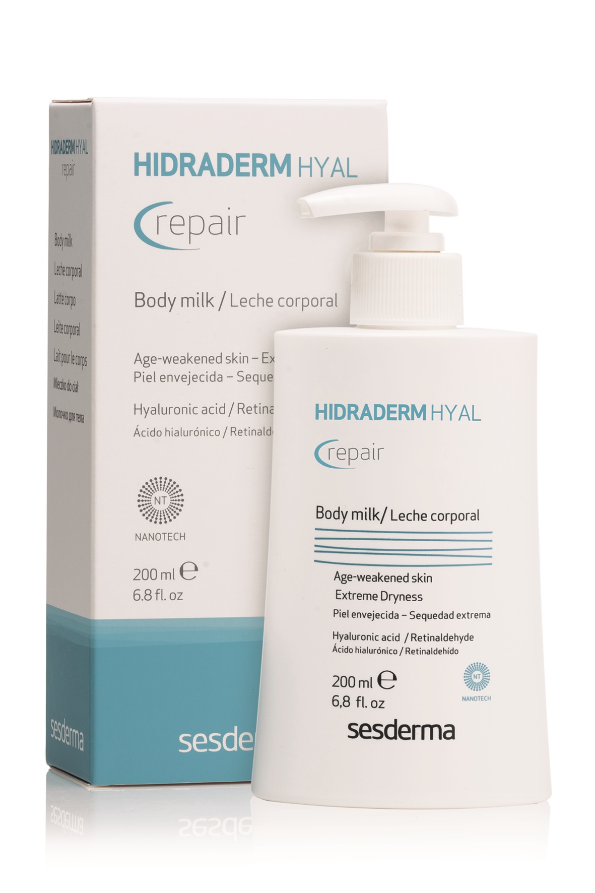 HIDRADERM HYAL REPAIR Восстанавливающее молочко для тела