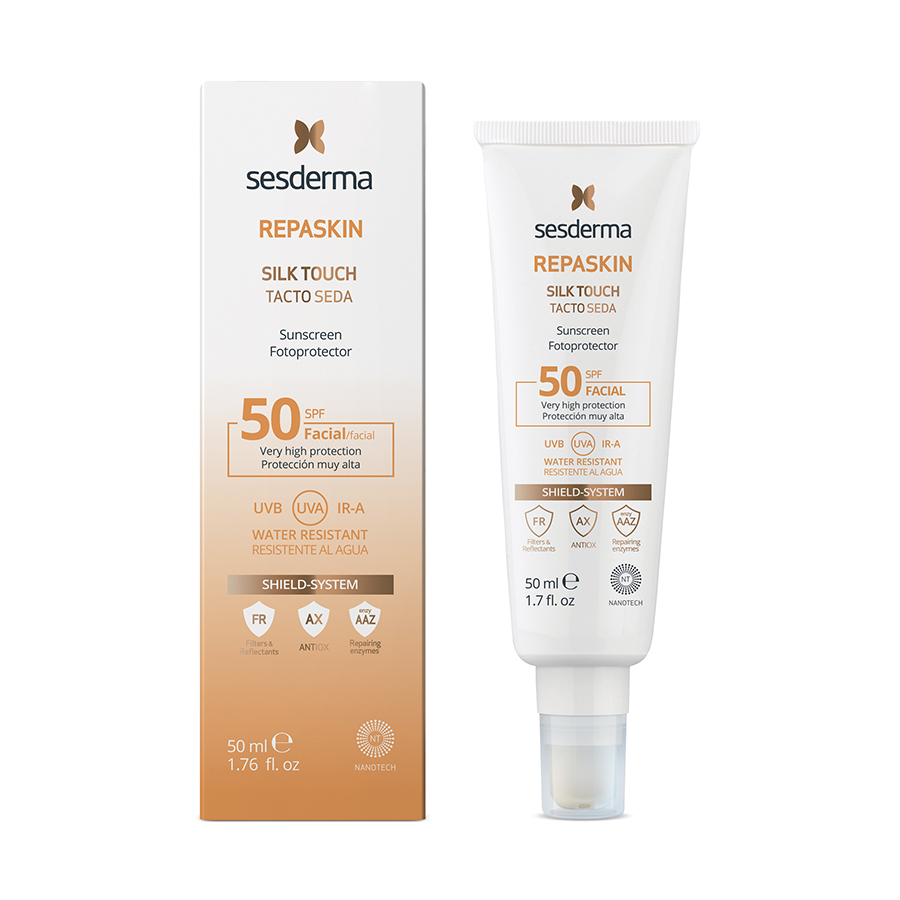 REPASKIN SILK TOUCH FACIAL SUNSCREEN SPF 50 Солнцезащитное средство с нежностью шелка для лица