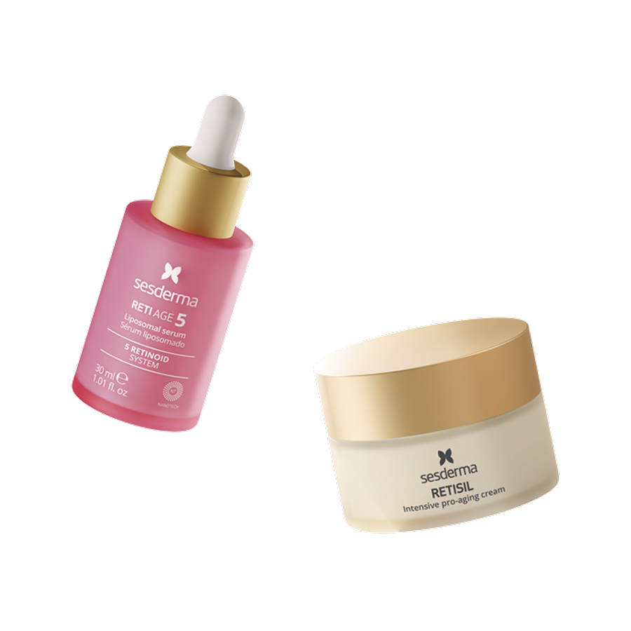 Набор RETI-AGE 5 Сыворотка + RETISIL Крем антивозрастной 